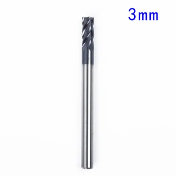 

4 Flutes Carbide End Mill Cutter Tungsten Steel Mill Machine TiAlN Coated 1-16mm