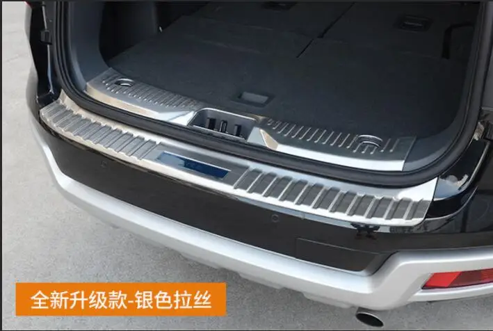 Декоративная фурнитура из нержавеющей стали багажник пластина для Ford Everest