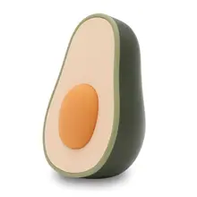 Милые мини USB портативные обогреватели для рук в форме авокадо, перезаряжаемые, лучшие зимние подарки
