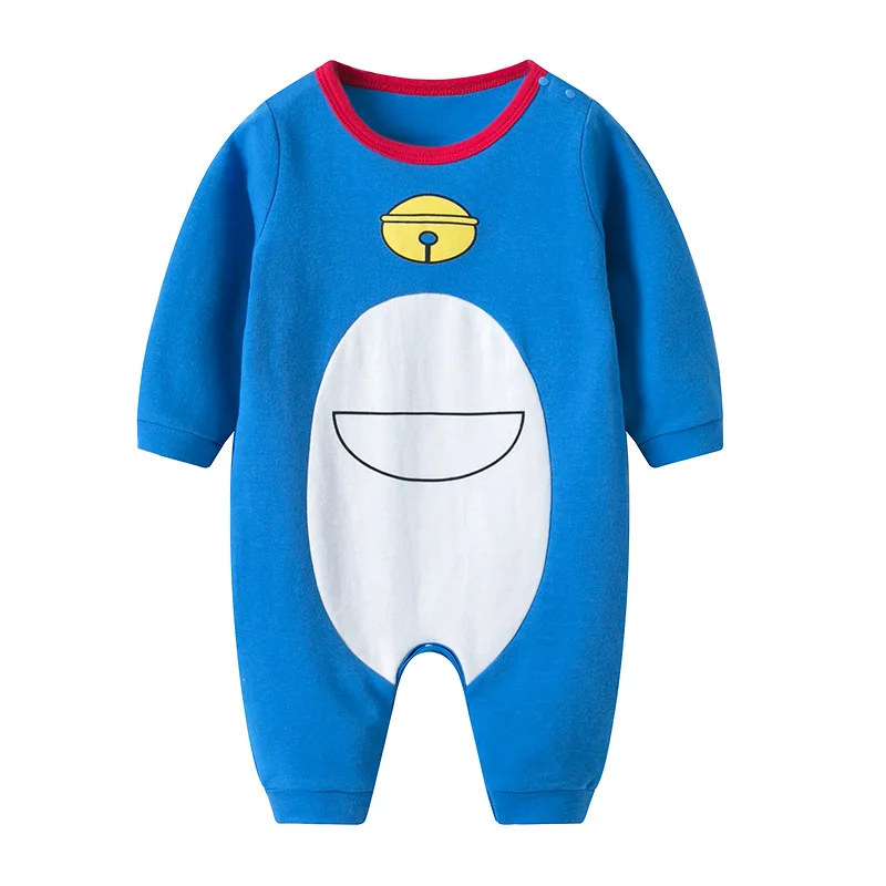 

Baby Romper 2018 Autumn New Style Tolo Rabbit Cartoon Animal Expression Long Sleeve Pure Cotton Romper H2756