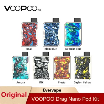 

Clearance VOOPOO DRAG Nano Pod Vape Kit w/ 750mAh battery GENE chip & 1ml 1.8ohm Pod Resin panel VOOPOO Kit vs Drag 2/ Pal 2 Pro