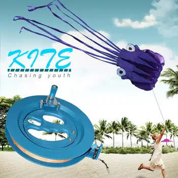 

HOT!!!Portable Kite Line String Reel Outdoor Round Flying Grip Wheel 16/18cm Ballbearing Handle Accessories Kite Line Winder