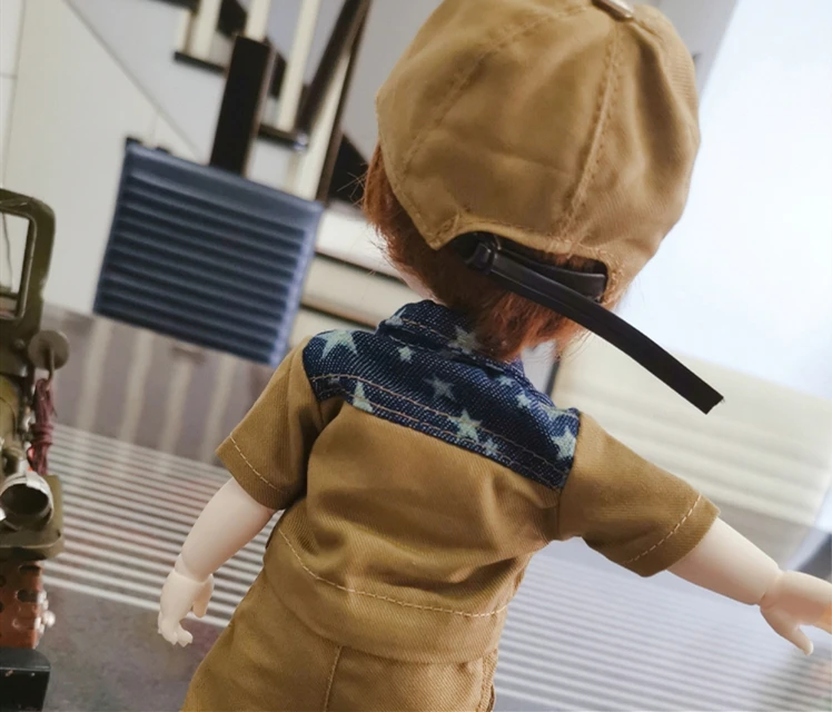 1/3 1/4 BJD куклы одежда комбинезон повседневный комплект для 1/3 1/4 1/6 bjd мягкого плюша; аксессуары для куклы