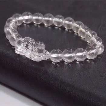 

10pcs Feng Shui Beads Bracelet Men Women Unisex Wristband Gold Black Pixiu Wealth and Good Luck Women Bracelet