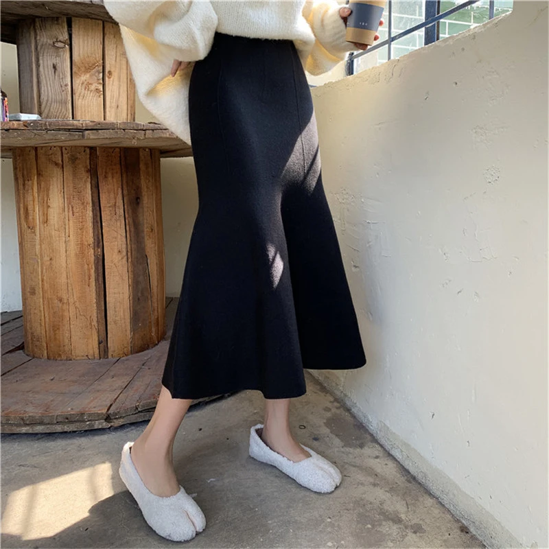 Casual knit skirt Clearance