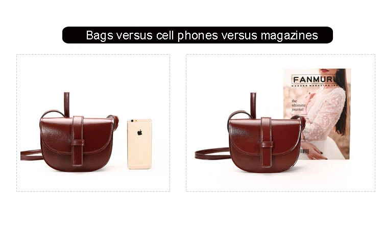 New fall solid color one-shoulder aslant bag casual half-moon saddle bag for ladiesluxury handbags women bags designer