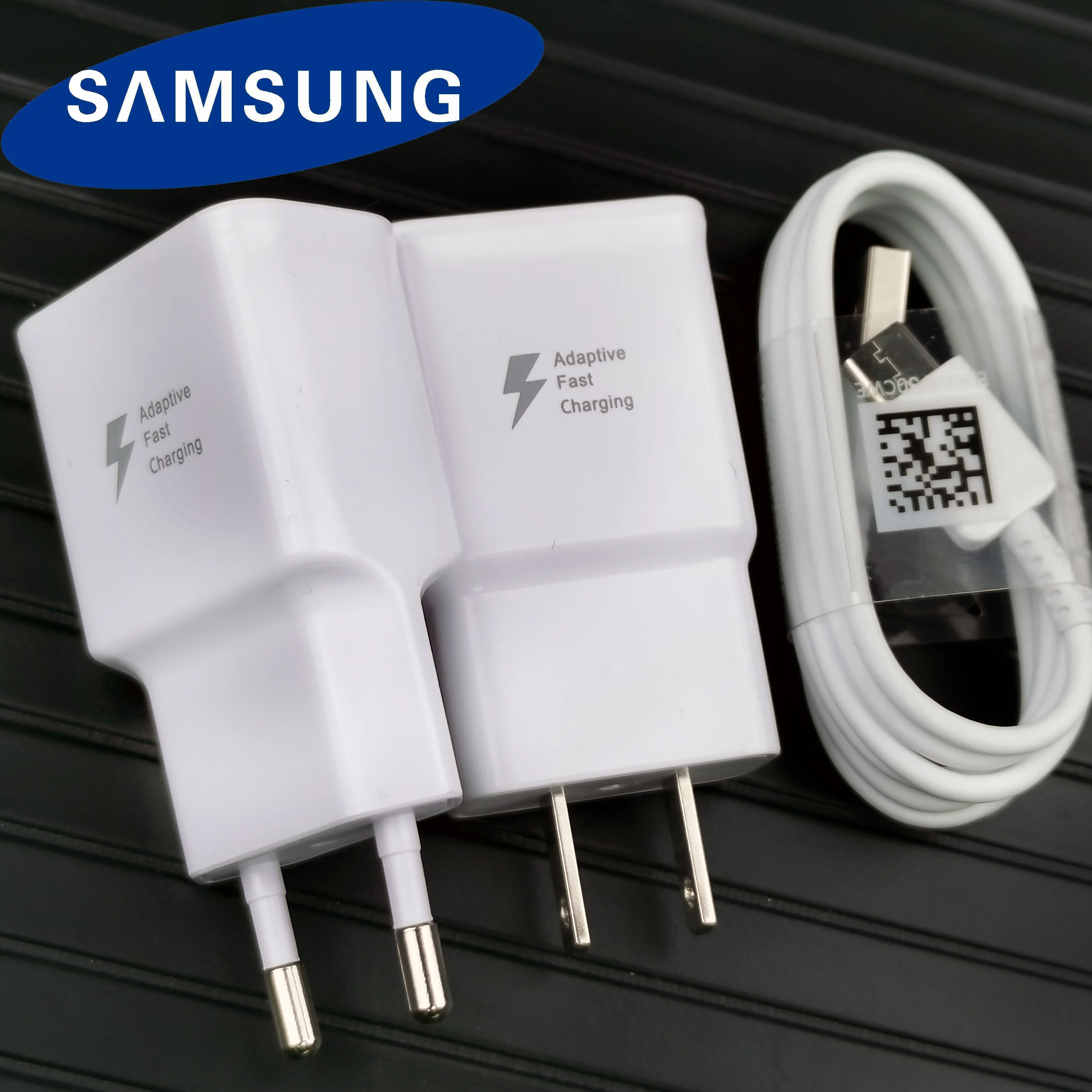 Быстрое зарядное устройство Samsung 15 Вт AFC для путешествий ЕС/США настенный адаптер