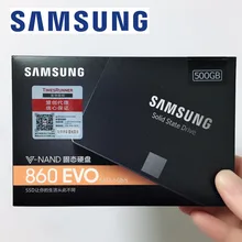 SAMSUNG компьютер ноутбук Настольный Ноутбук сервер 2,5 860 EVO 860EVO 250G 500GB 1T 2,5 SATA3 SSD Внутренний твердотельный Накопитель SSD