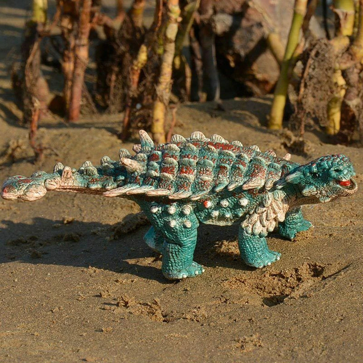 Креативный период Saichania Ankylosaurus Polacanthus Ankylosaur динозавр Декор модель игрушки