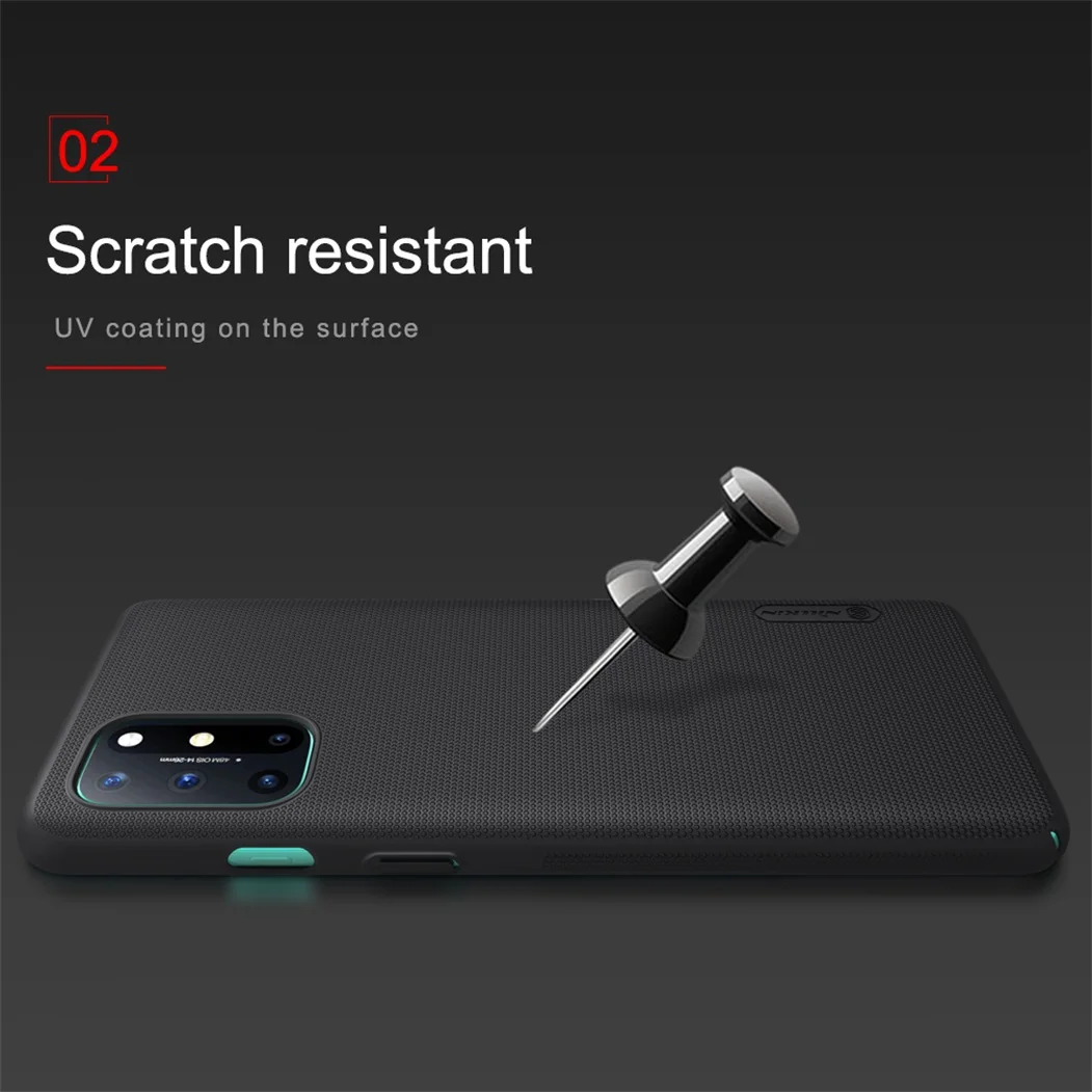 For OnePlus 8T Case One Plus 8T Covers Nillkin Frosted Shield Hard PC Phone Protector Back Cover For OnePlus Nord For 1+8T Cases 2