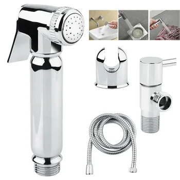 

Handheld Toilet Bidet Sprayer Set Kit Copper Hand Bidet Faucet Water Spray Head Douche Kit For Bathroom Shower Head Hand Sprayer