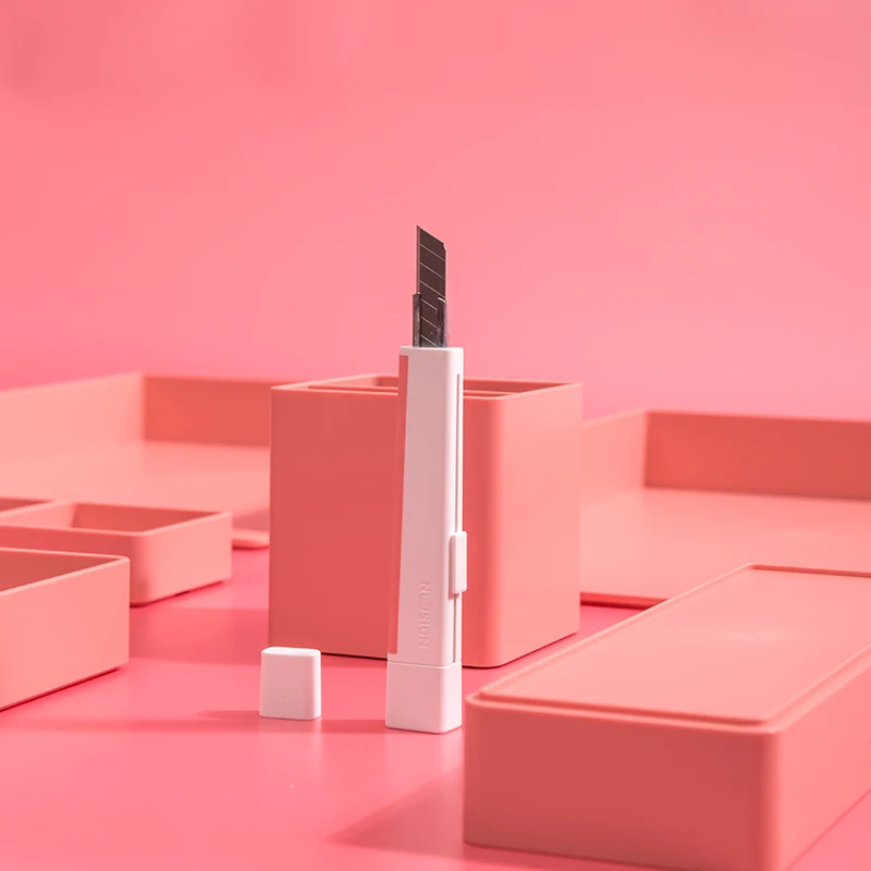 Xiaomi Youpin Nusign Utility Knife Student Pencil Sharpener Office Multifunctional Cutting Paper with Knife Cap Protection