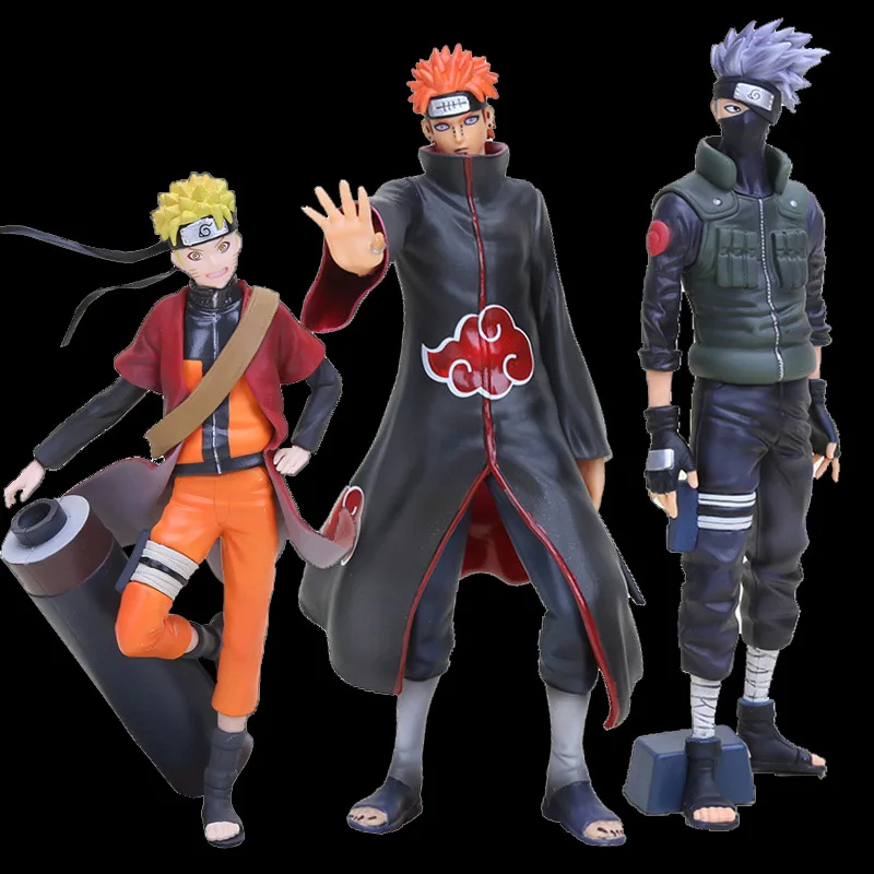 

Pain Naruto Figure Uzumaki Naruto Hatake Kakashi Anime Figure PVC toys Collection figures for friends gifts