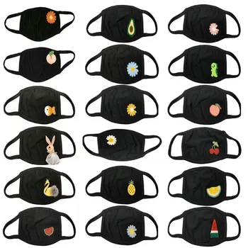 

Kids Children Cotton Mask -Dust -Fog Breathable Washable Reusable Outdoor Travel Mouth-Muffle Respirator