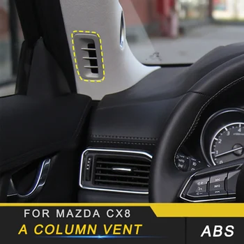 

Auto Car A Column Vent Frame Cover Trim Sticker Accessories for Mazda CX8 CX-8 2018