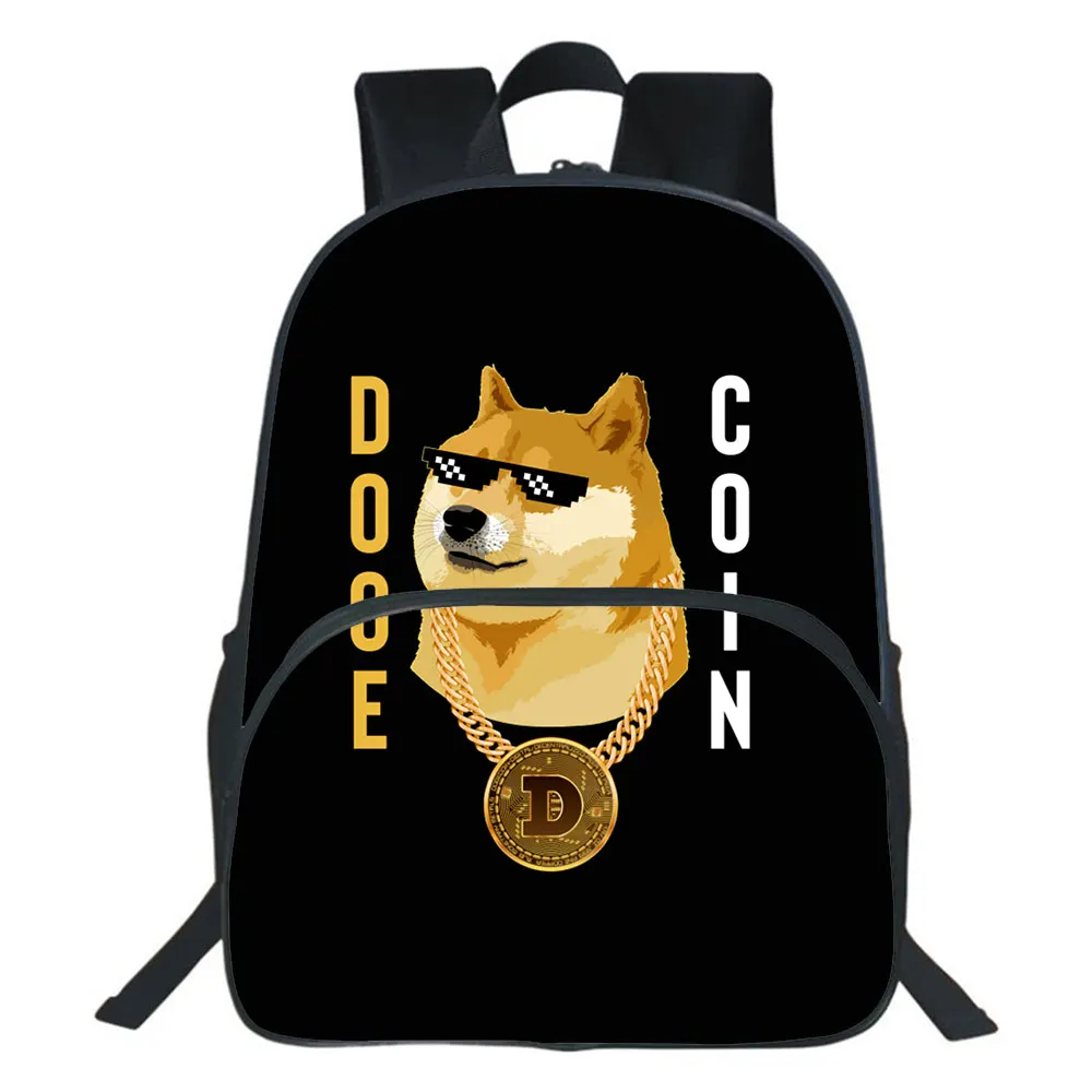 Dogecoin Backpack Cosplay Bag Role Ishigami Senkuu Student Schoolbag Cartoon Peripheral Backpack Travel Bag New