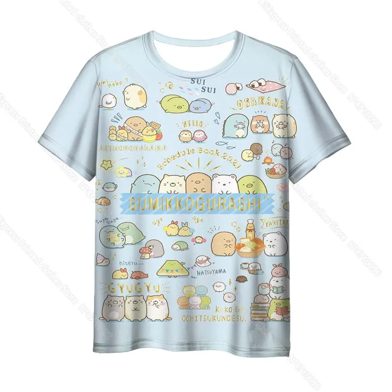 Рисунок 3 - Летние женские футболки Sumikko Gurashi