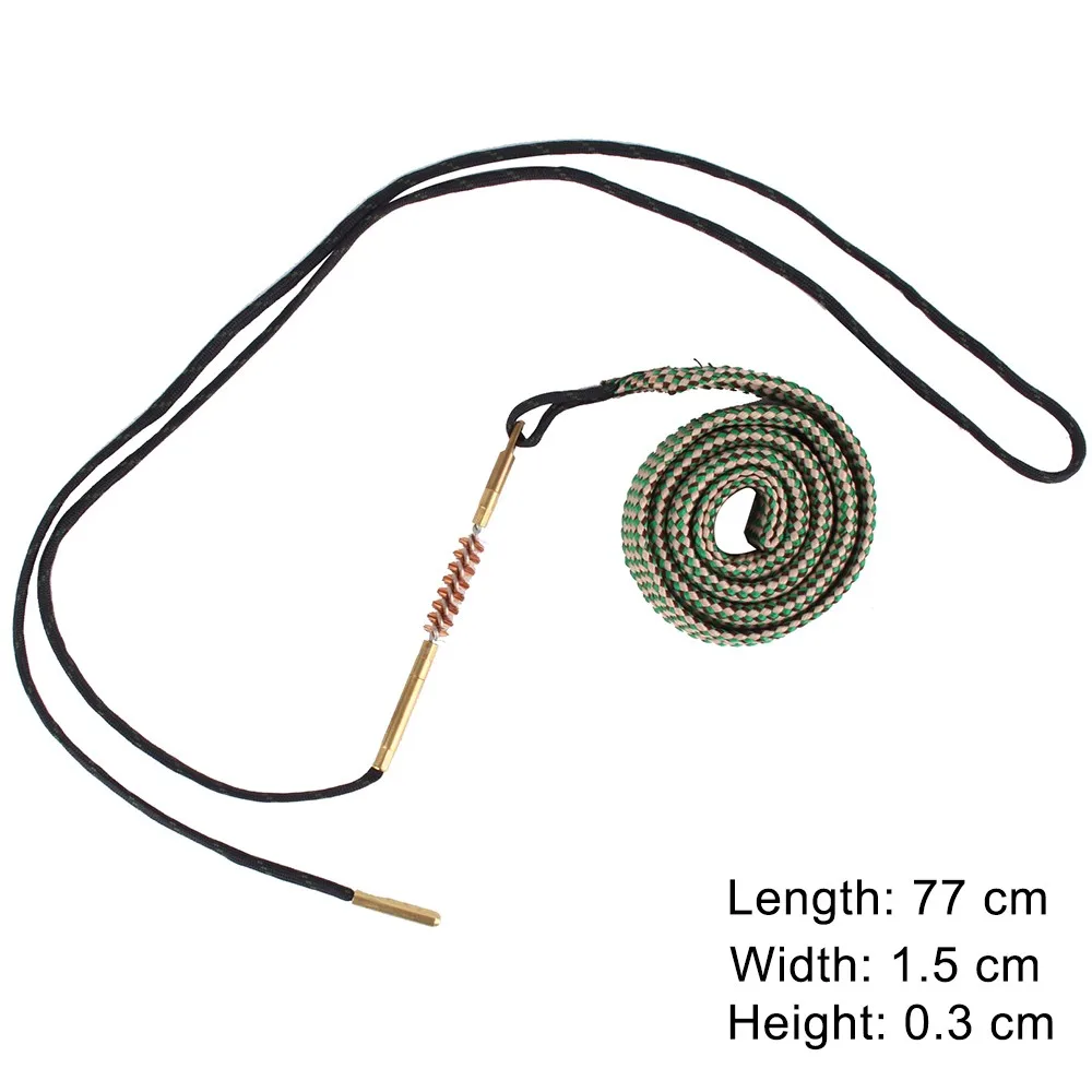 G04:. 30 Cal. 308 30-06. 300. 303& 7,62 мм щетка для чистки комбинированная щетка дробовик отверстие змея охотничья веревка пистолет чистящий комплект