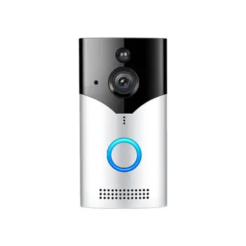 

Home Wireless Wifi Visual Cat Eye Doorbell Intelligent Voice Intercom Video Infrared Anti-Theft Monitoring Doorbell