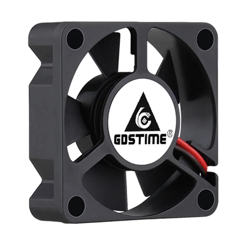 Gdtime-mini Ventilador sem Escova Rolamento de Esferas Duplo dc 24v 12v 5v 3cm 30 mm 30x30x10 mm 3010 Pcs - Imagem 3