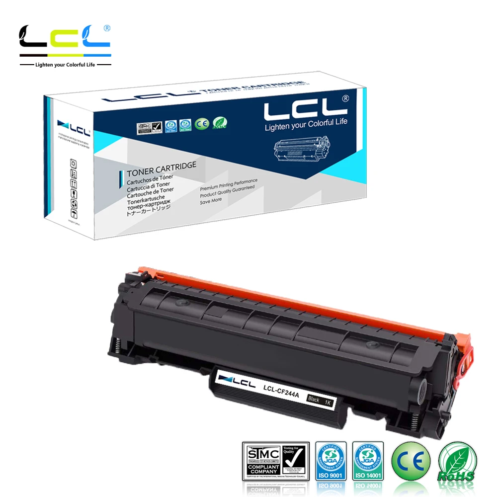 Lcl 44A Cf244A 1000 Pagine (1-Pack) Cartuccia Di Toner Nero Compatibile Per Hp Laserjet Pro M15A M15 M16 Mfp M28 M29