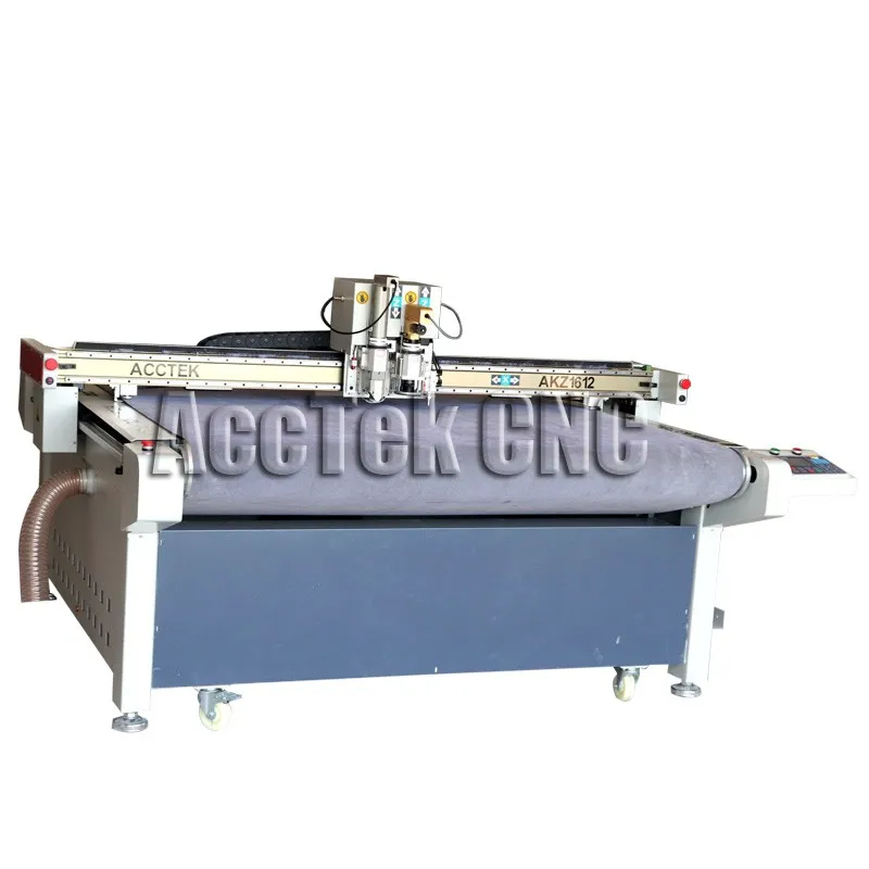 Multi heads CNC Vibration Knife Cutting Machine Double Heads For PU Lather Foam Rubber Carton Box cut