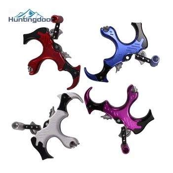 

String Release God Level Bow Player configuration Aluminum Alloy 3 Finger Professional Caliper Shooting Practicing Archery