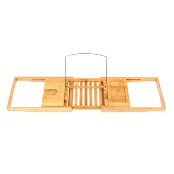 

1 Pc Bathtub Rack Prime Durable Sturdy Bamboo Rack Tray Shelf for Bathroom Bathtub