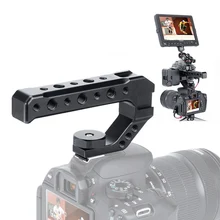 UURig R005 DSLR камера с верхней ручкой металлическая ручка для сыра с тремя адаптерами для холодного башмака универсальная рукоятка