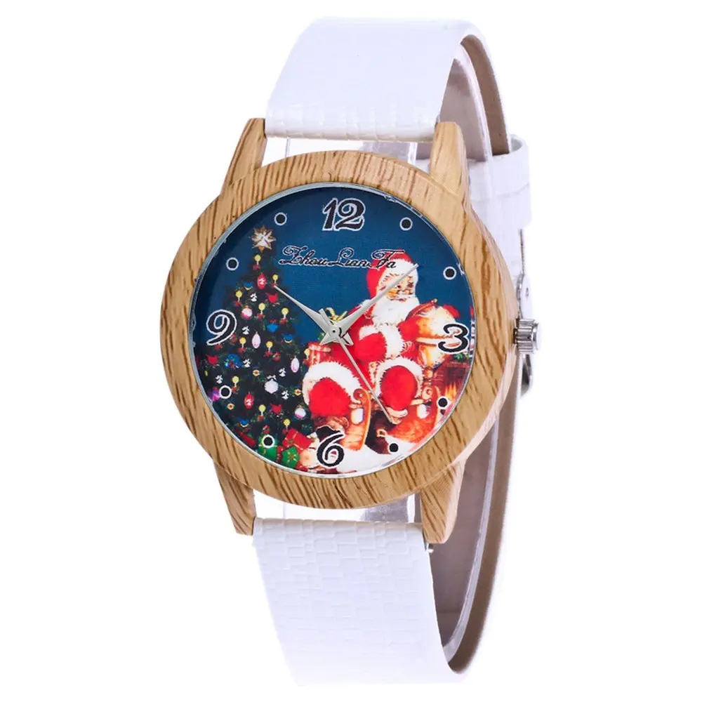 Top Brand Lady s Wooden Side Belt Quartz Watch Business Lady Watch Christmas Gift Clock reloj 2