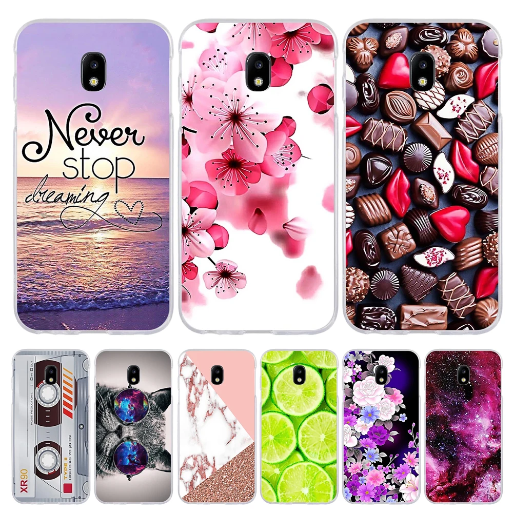 For Samsung Galaxy J3 Pro 2017 J330F Case Cover Soft TPU Silicone J 3 Mother Coque Capa | Мобильные телефоны и аксессуары