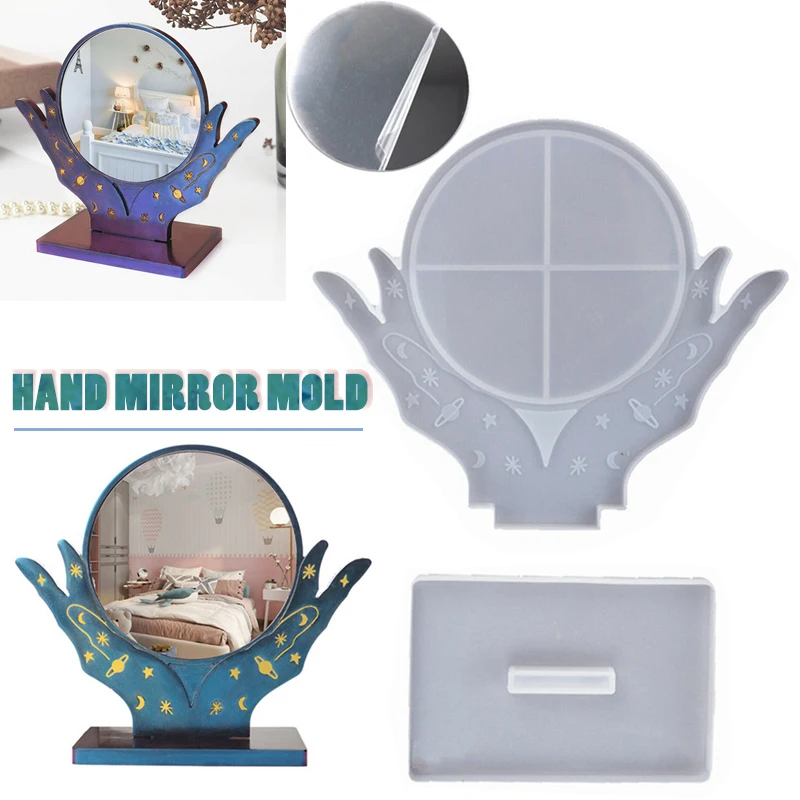 Wholesale Foldable Makeup Mirror Silicone Resin Molds 