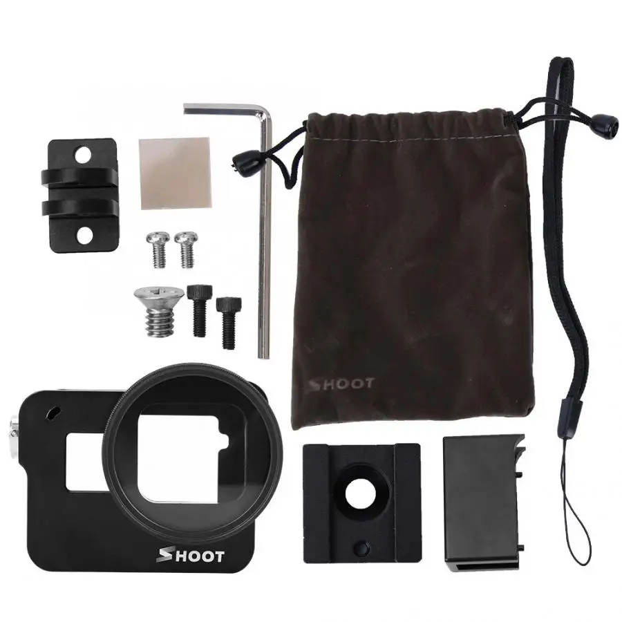 Снимать защитный каркас чехол Аксессуары для экшн-камеры GoPro Hero 7 6 5 Black действие Камера защитная рамка для крепления экшн-камеры Go Pro Hero 7 6 5