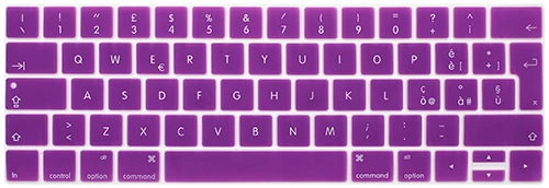 Европейская итальянская версия для Macbook pro13 A2159 15pro крышка клавиатуры цветная клавиатура крышка для сенсорной панели A1706 A1707 A1989 A1990 - Цвет: Gradient purple