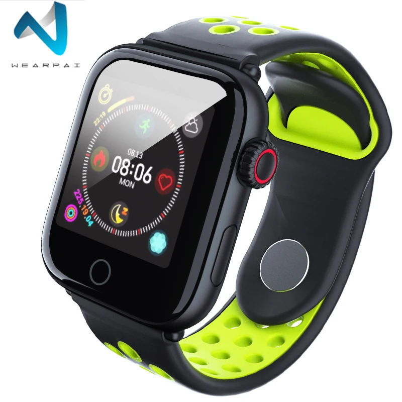 Wearpai Z7 Смарт-часы IP67 Водонепроницаемый сердечного ритма приборы для измерения артериального давления Смарт-часы с мониторингом Открытый Спорт Фитнес-браслет с Bluetooth