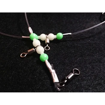 

New 1000PCS Luminous Beads Fishing Space Beans Round Float Balls Stopper Light Balls Sea Fishing Tackle XD88