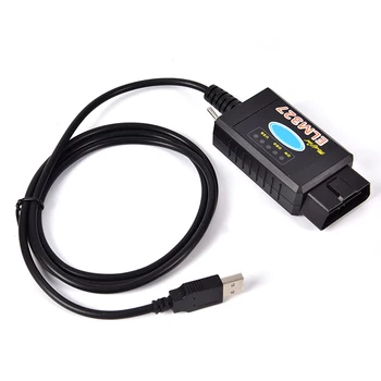 

For Ford MS-CAN HS-CAN Mazda Diagnostic Scanner USB FTDI Chip OBD2 ELM327