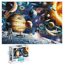 Puzzle 3D pour adultes, Puzzle éducatif pour enfants, jeu de bricolage, paysage de Stress, cadeau, 1000 pièces