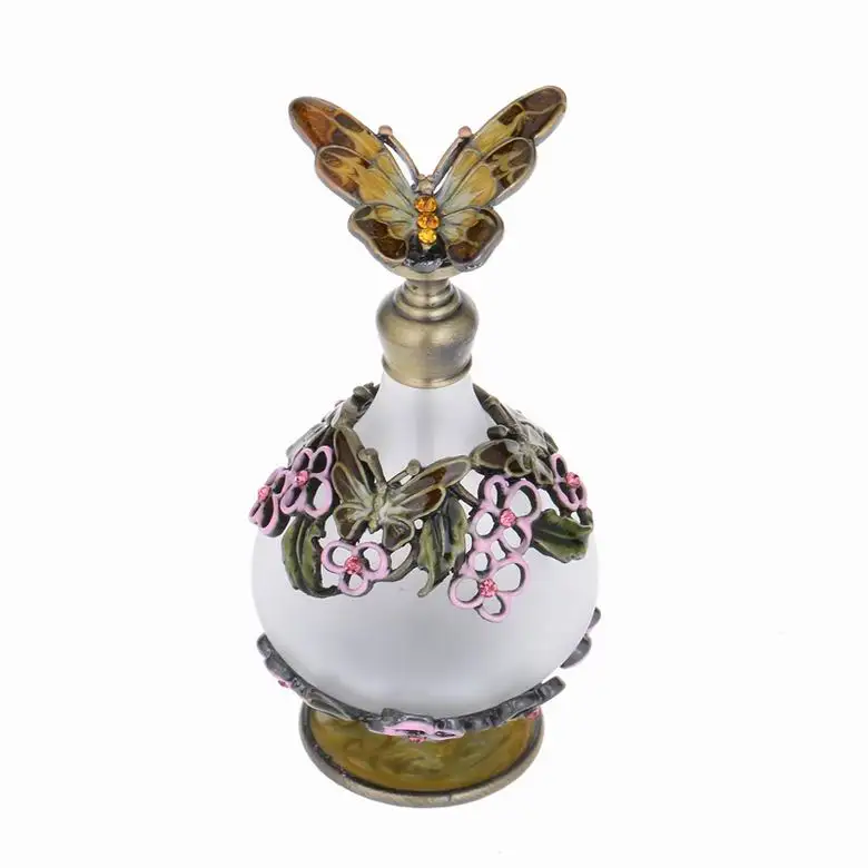 Antique butterflies Флакон для духов, ретро-флакон премиум-класса, стеклянный флакон, креативное украшение маленькой емкости 25 мл бабочка - Цвет: Antique butterflies