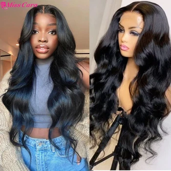 Miss Cara Body T Part Lace Wig 13x5x1 Lace Part Human Hair Wigs Peruvian Body Wave Clsoure Wigs For Women 4x4 Lace Closure Wgs 1