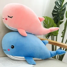 large stuffed whale