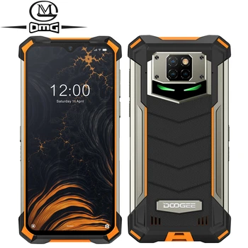 Перейти на Алиэкспресс и купить DOOGEE S88 Pro 10000 мАч NFC OTG IP68/IP69K смартфон с восьмиядерным процессором, ОЗУ 6 ГБ, ПЗУ 128 ГБ, 21 МП, Android 10, мобильный телефон