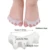 4pcs=2pairs Child Toe Separator Stretcher Силиконовый Выпрямитель Костей Spreader Hallux Valgus Corrector Уход За Ногами Для Детей