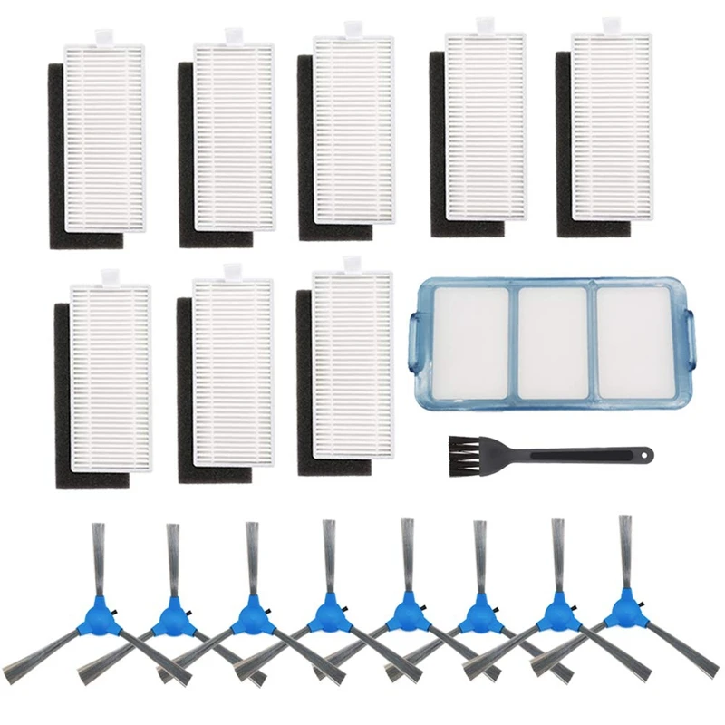 18-Pack Replacement Parts Accessories Kit for RoboVac 11S, RoboVac 30, RoboVac 30C, RoboVac 15C Robotic Vacuum Cleaner