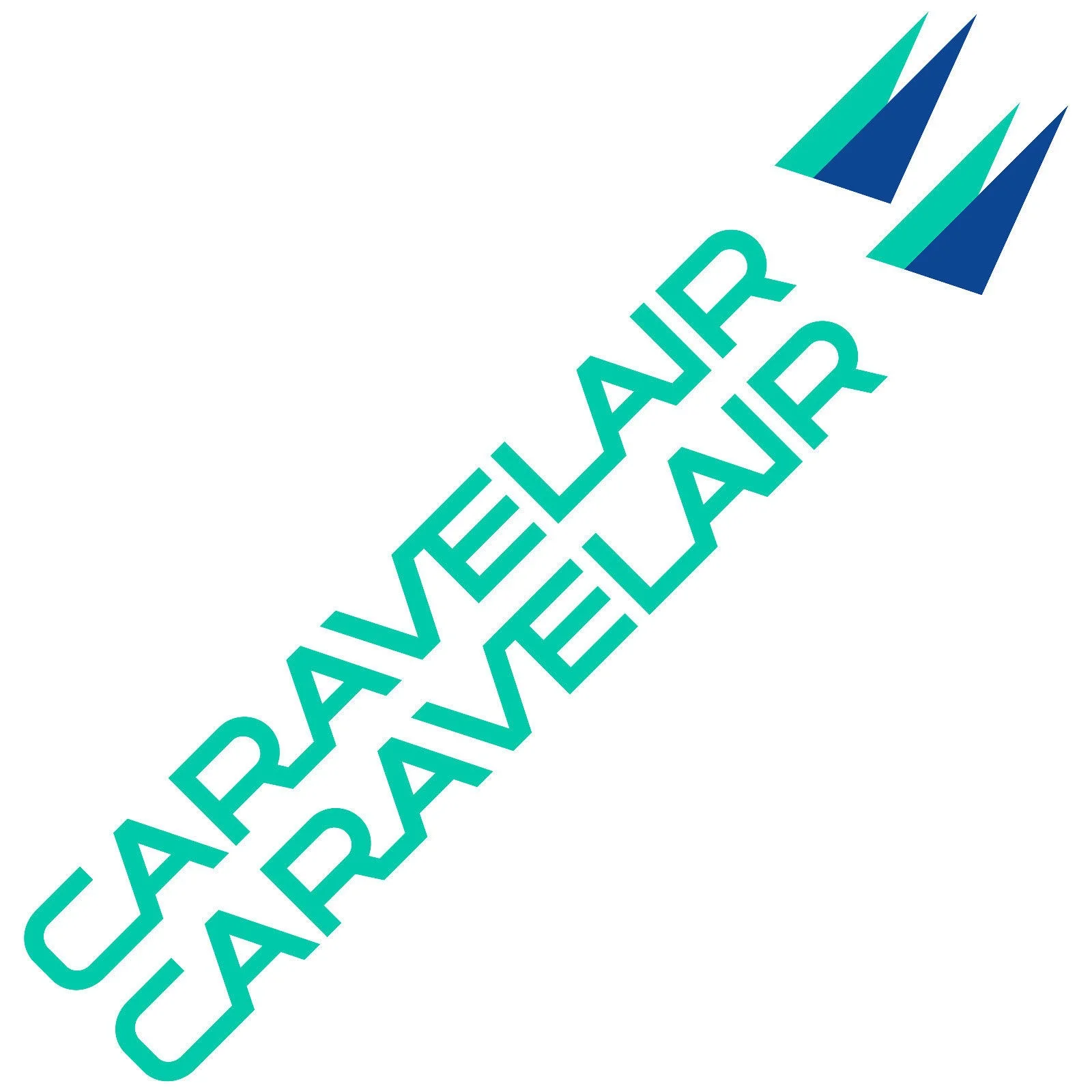 STAR SAM® 2x autocollants CARAVELAIR caravane mobil home camping caravan sticker 