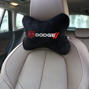 

Car Pillow 3D Warm Car Neck Pillow Cotton flannel Car Seat Headrest case for Dodge caliber ram 1500 caravan charger Accessories