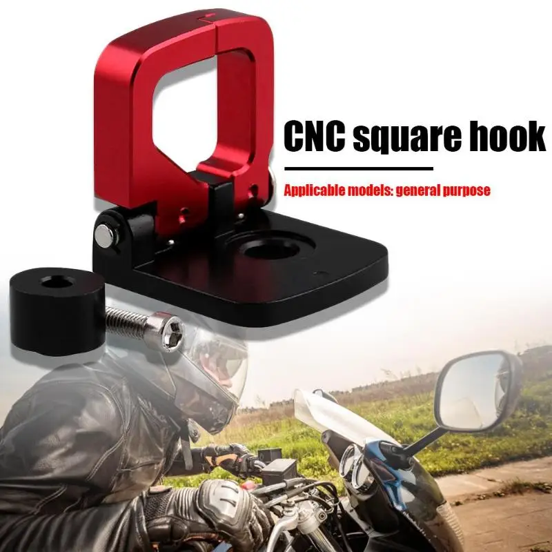 CNC мотоцикл багаж шлем крюк сумка бутылка вешалка отличный прочный алюминиевый сплав процесс для мотоцикла Скутер ATV