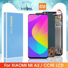 ЖК-дисплей для Xiaomi mi A3 ЖК-дисплей кодирующий преобразователь сенсорного экрана в сборе запасные части для Xiao mi A3 CC9e ЖК-экран