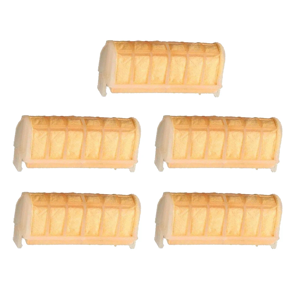 STIHL Chainsaw Air Filter Replacement Part Fits MS250 MS230 MS210 023 025 250 230 210, 5 Pack, Yellow, 9x3x4cm