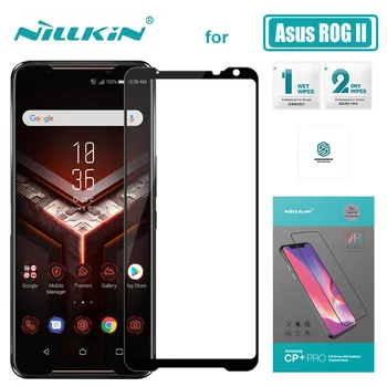 

for Asus ROG Phone 2 Glass Nillkin CP+ Pro Full Cover 2.5D Tempered Glass Screen Protector for Asus ROG Phone II Nilkin HD Glass